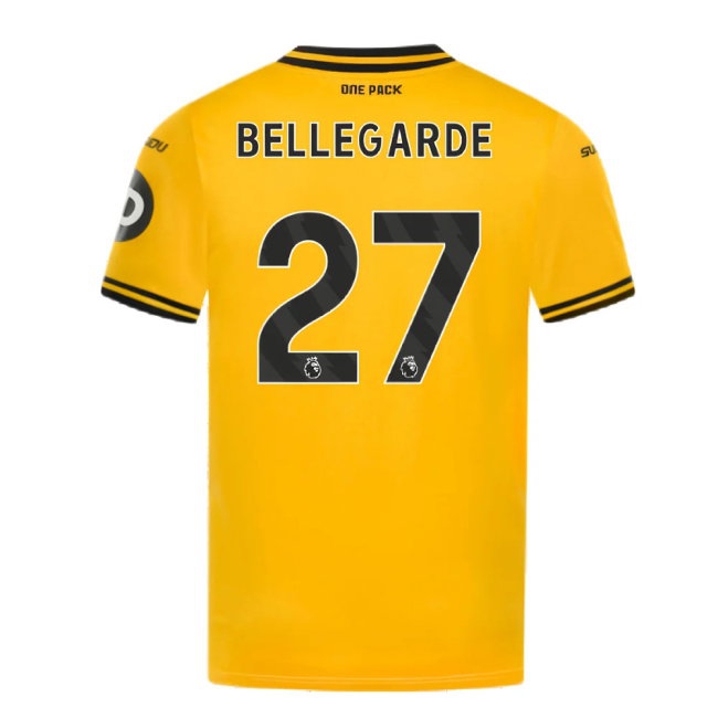 2024-2025 Wolves Home Shirt (Bellegarde 27) — Buy Online