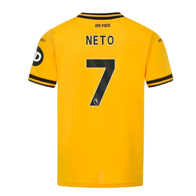 2024-2025 Wolves Home Shirt (Kids) (Neto 7) — Buy Now