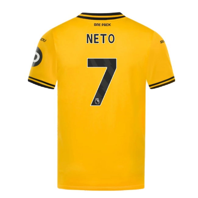 2024-2025 Wolves Home Shirt (Neto 7) — Shop Now