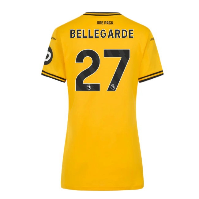 2024-2025 Wolves Home Shirt (Womens) (Bellegarde 27) — Shop Now