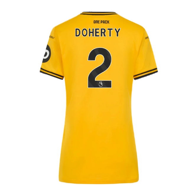 2024-2025 Wolves Home Shirt (Womens) (Doherty 2) — Shop Now