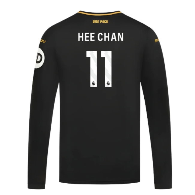 2024-2025 Wolves Long Sleeve Away Shirt (Hee Chan 11) — Shop Online