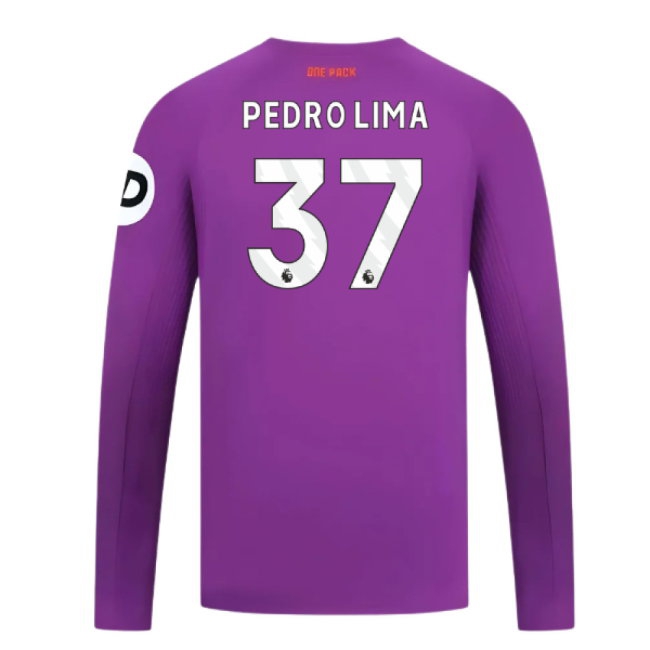 2024-2025 Wolves Long Sleeve Third Shirt (Pedro Lima 37) — Shop Online