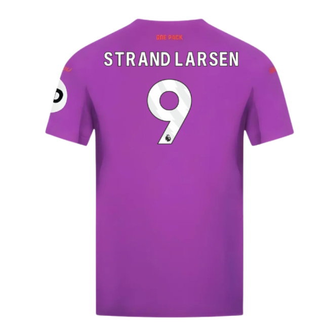 2024-2025 Wolves Third Shirt (Strand Larsen 9) — Buy Online