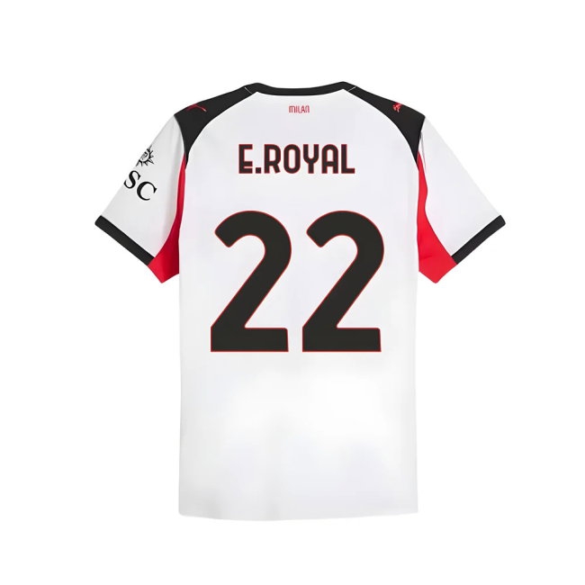 2025-2026 AC Milan Player Version Away Shirt (E.Royal 22) — Buy Online