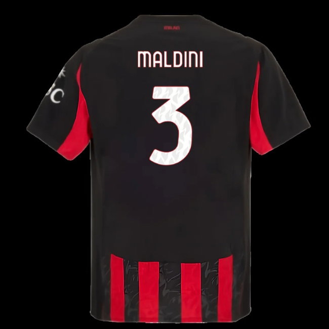 2025-2026 AC Milan Player Version Home Shirt (Maldini 3) — Buy Now