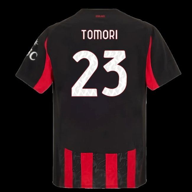 2025-2026 AC Milan Player Version Home Shirt (Tomori 23) — Shop Online