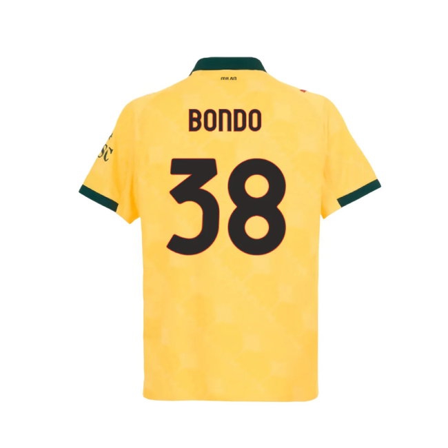 2025-2026 AC Milan Player Version Third Shirt (Bondo 38) — Buy Now