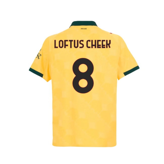 2025-2026 AC Milan Player Version Third Shirt (Loftus Cheek 8) — Shop Now