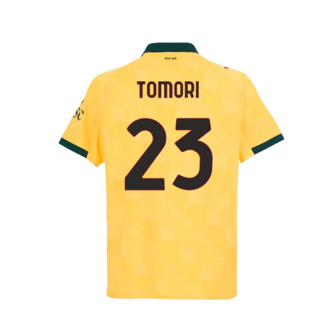 2025-2026 AC Milan Player Version Third Shirt (Tomori 23) — Buy Online