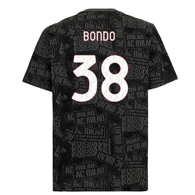 2025-2026 AC Milan ftblCulture Tee AOP (Black) (Bondo 38) — Buy Now
