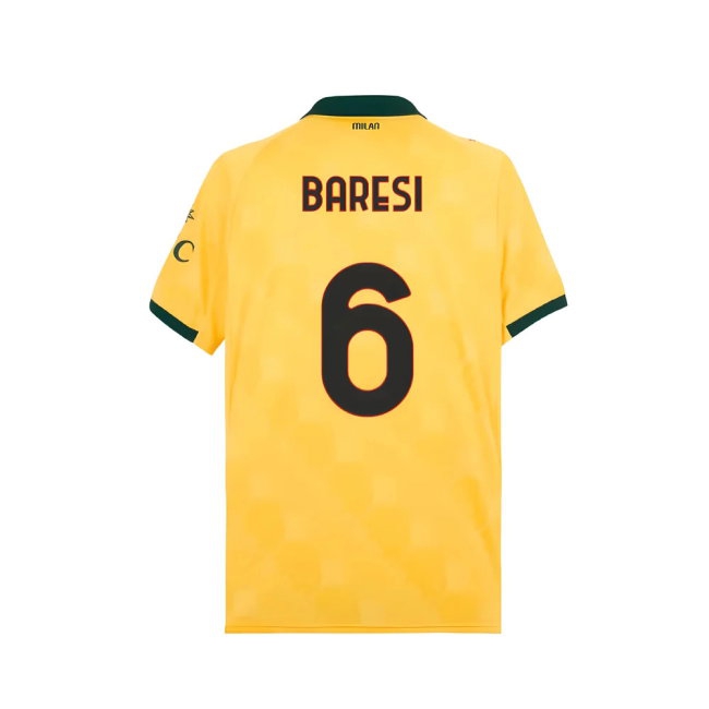 2025-2026 AC Milan Third Shirt (Baresi 6) — Buy Online