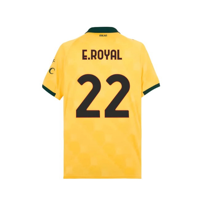 2025-2026 AC Milan Third Shirt (E.Royal 22) — Buy Online