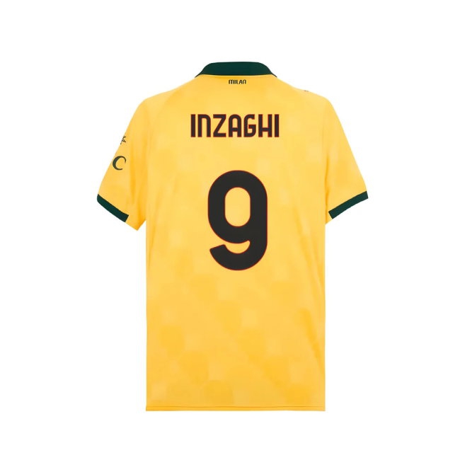 2025-2026 AC Milan Third Shirt (Inzaghi 9) — Shop Online