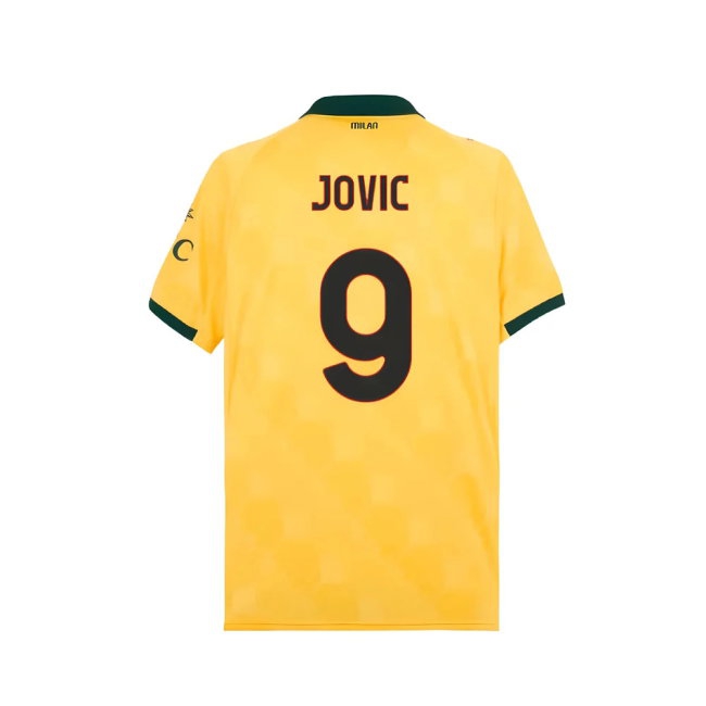 2025-2026 AC Milan Third Shirt (Jovic 9) — Shop Online