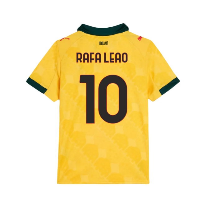 2025-2026 AC Milan Third Shirt (Kids) (Rafa Leao 10) — Shop Online
