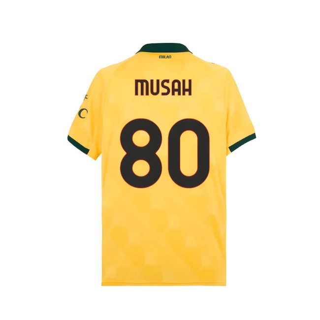 2025-2026 AC Milan Third Shirt (Musah 80) — Shop Now