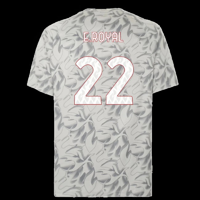 2025-2026 AC Milan Warm Up Jersey (Smokey Gray) (E.Royal 22) — Buy Now