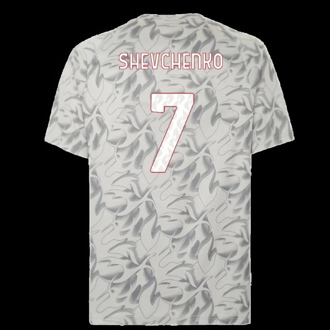 2025-2026 AC Milan Warm Up Jersey (Smokey Gray) (Shevchenko 7) — Buy Online