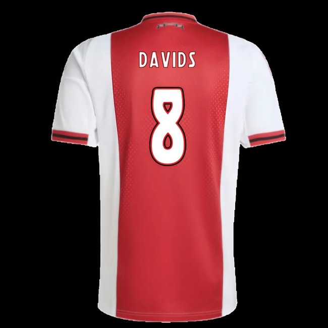 2025-2026 Ajax Home Shirt (Davids 8) — Shop Online