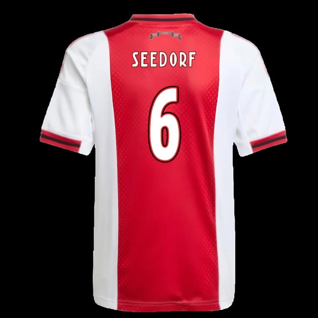 2025-2026 Ajax Home Shirt (Kids) (Seedorf 6) — Buy Now