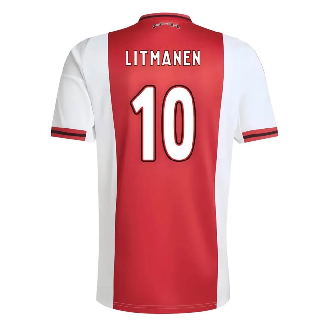 2025-2026 Ajax Home Shirt (Litmanen 10) — Buy Now