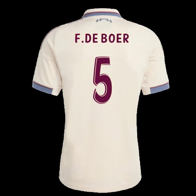 2025-2026 Ajax Third Shirt (F.De Boer 5) — Buy Now