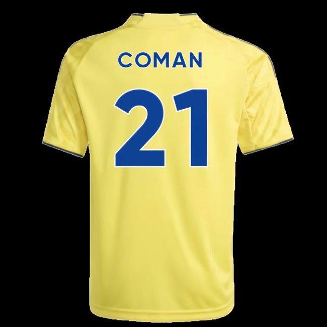 2025-2026 Al Nassr Home Shirt (Kids) (Coman 21) — Shop Online