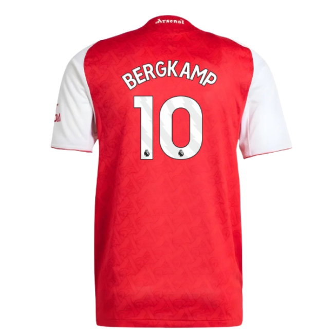 2025-2026 Arsenal Player Version Home Shirt (Bergkamp 10) — Shop Now