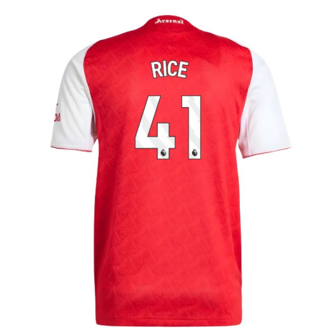 2025-2026 Arsenal Player Version Home Shirt (Rice 41) — Buy Online