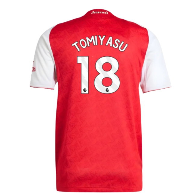 2025-2026 Arsenal Player Version Home Shirt (Tomiyasu 18) — Shop Now