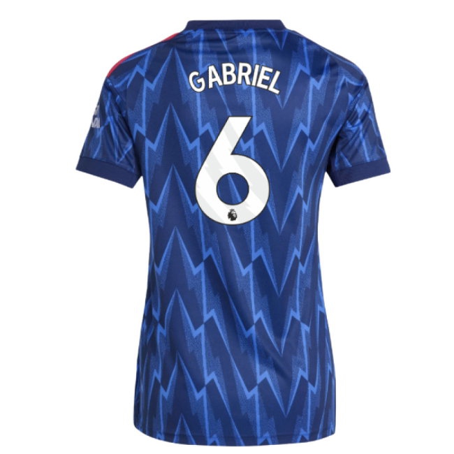 2025-2026 Arsenal Away Shirt (Womens) (Gabriel 6) — Buy Now