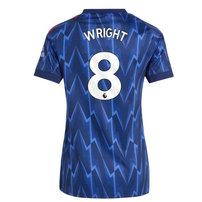 2025-2026 Arsenal Away Shirt (Womens) (Wright 8) — Shop Online