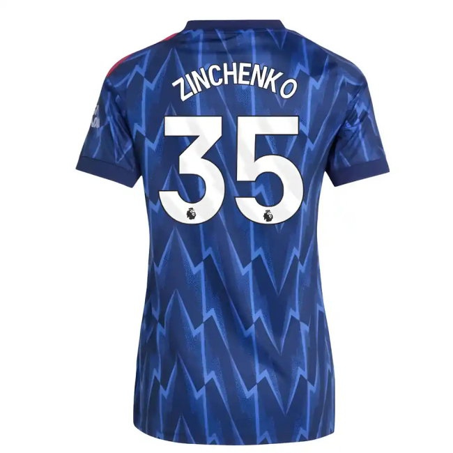 2025-2026 Arsenal Away Shirt (Womens) (Zinchenko 35) — Shop Online