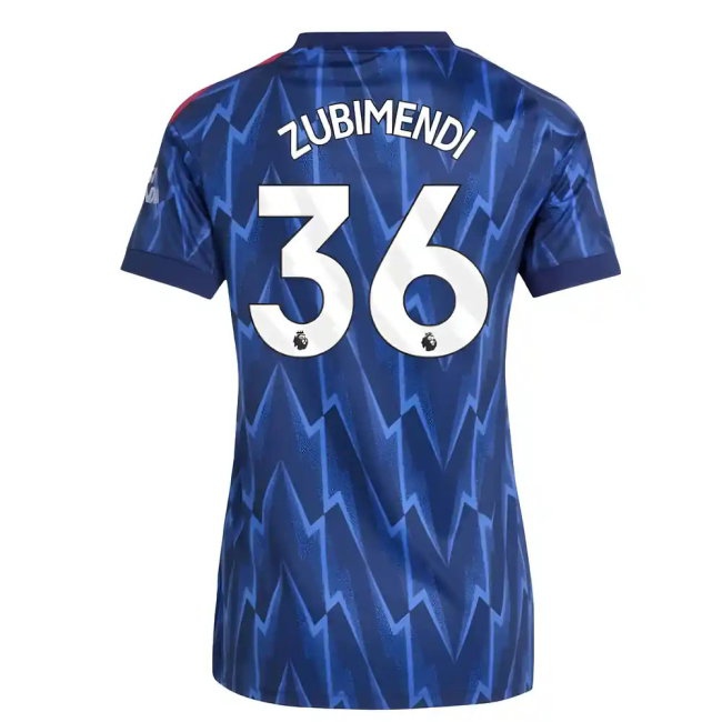 2025-2026 Arsenal Away Shirt (Womens) (Zubimendi 36) — Shop Now