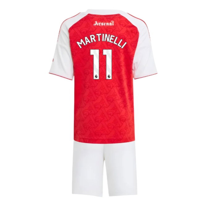 2025-2026 Arsenal Home Mini Kit (Martinelli 11) — Buy Online