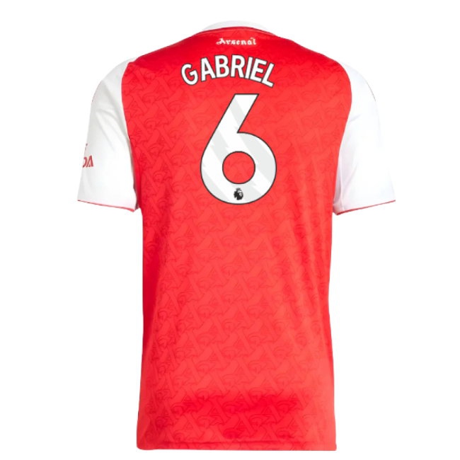 2025-2026 Arsenal Home Shirt (Gabriel 6) — Shop Online