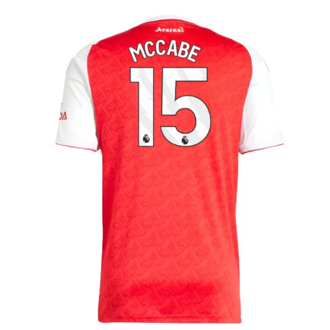 2025-2026 Arsenal Home Shirt (McCabe 15) — Shop Now
