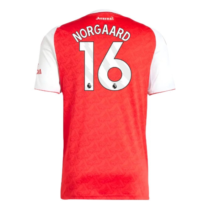 2025-2026 Arsenal Home Shirt (Norgaard 16) — Shop Online