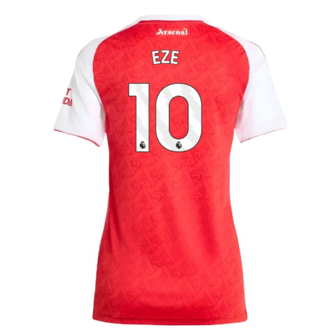 2025-2026 Arsenal Home Shirt (Womens) (Eze 10) — Shop Now