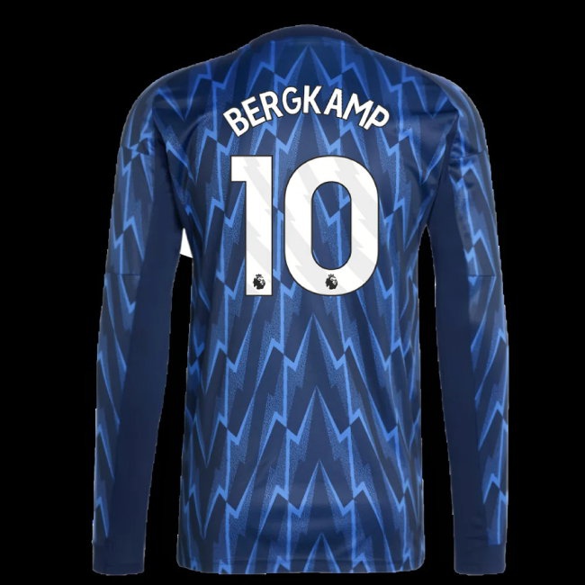 2025-2026 Arsenal Long Sleeve Away Shirt (Bergkamp 10) — Shop Now