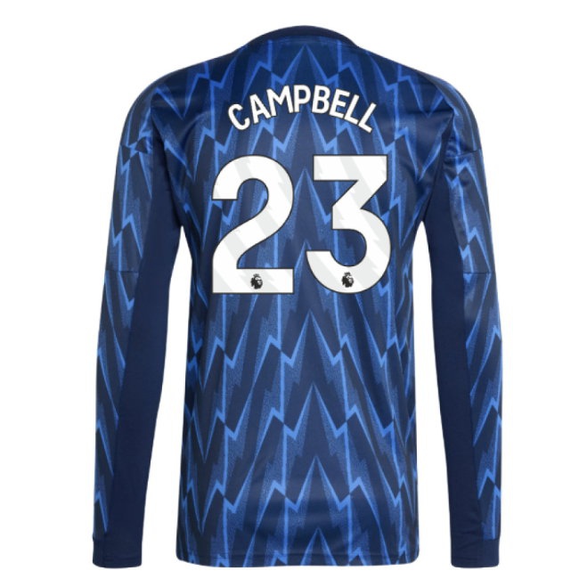 2025-2026 Arsenal Long Sleeve Away Shirt (Campbell 23) — Buy Online