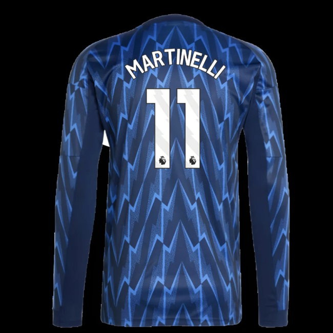 2025-2026 Arsenal Long Sleeve Away Shirt (Martinelli 11) — Shop Online