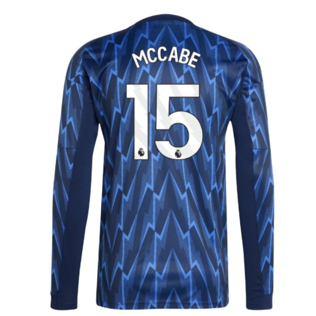 2025-2026 Arsenal Long Sleeve Away Shirt (McCabe 15) — Buy Online