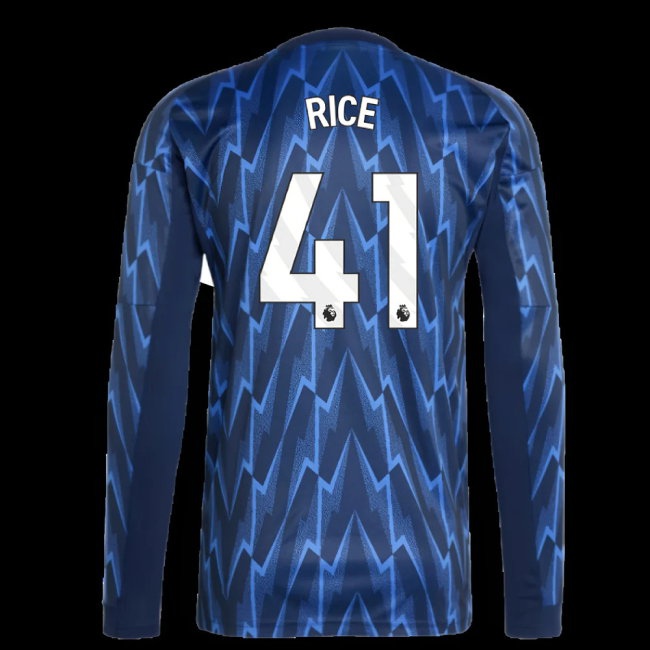 2025-2026 Arsenal Long Sleeve Away Shirt (Rice 41) — Buy Online