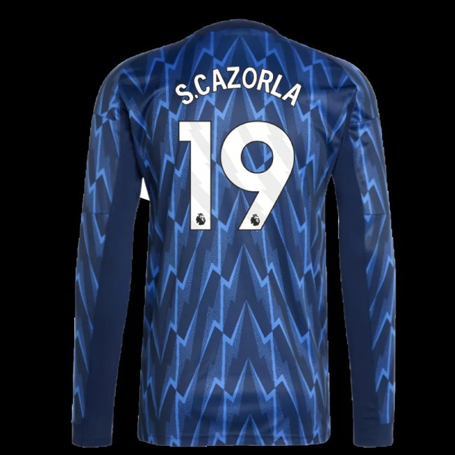 2025-2026 Arsenal Long Sleeve Away Shirt (S.Cazorla 19) — Shop Now