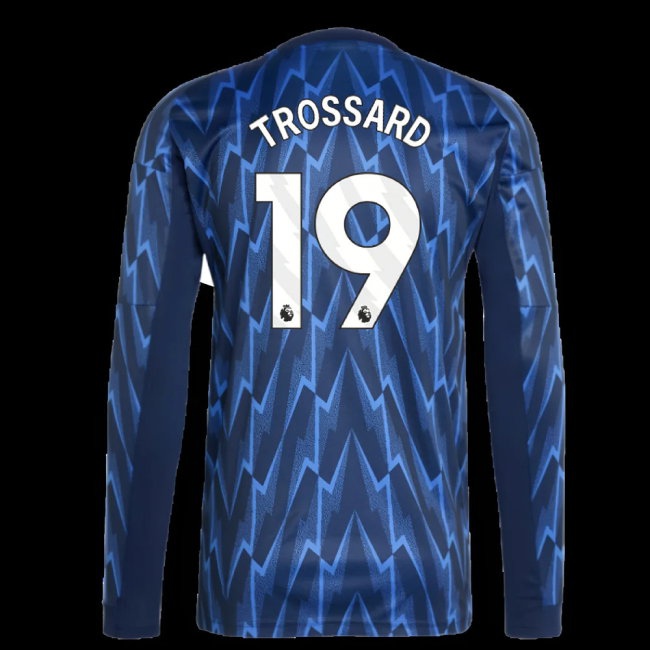 2025-2026 Arsenal Long Sleeve Away Shirt (Trossard 19) — Shop Now