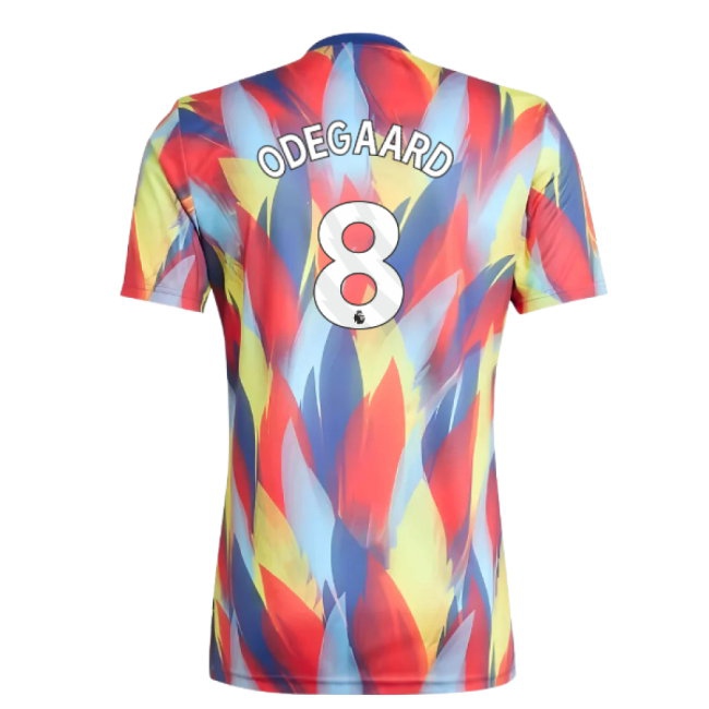 2025-2026 Arsenal Pre-Match Shirt (Victory Blue) (Odegaard 8) — Buy Online