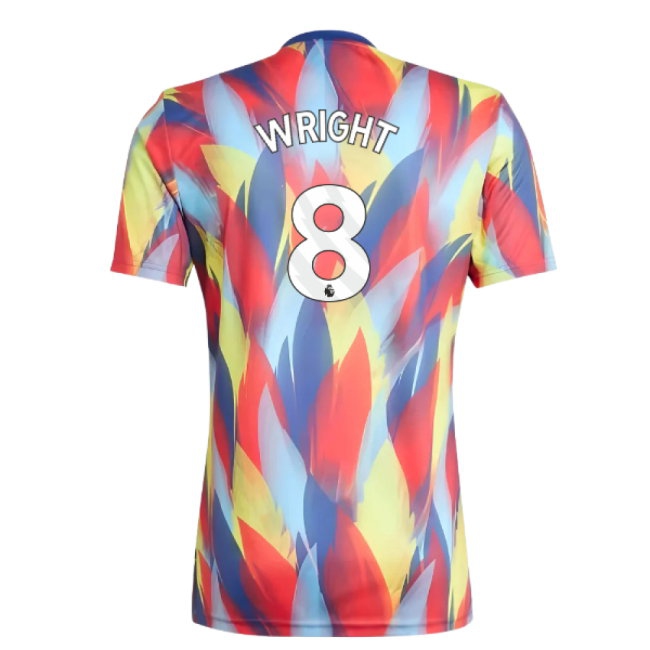 2025-2026 Arsenal Pre-Match Shirt (Victory Blue) (Wright 8) — Shop Online