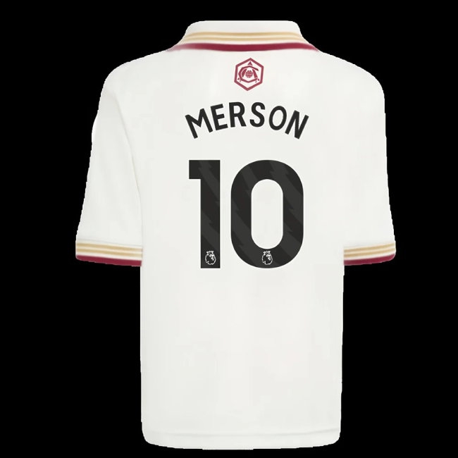 2025-2026 Arsenal Third Mini Kit (Merson 10) — Shop Now